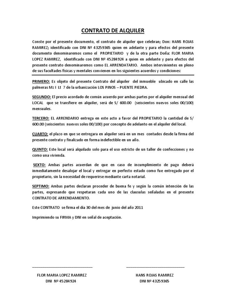Cómo hacer anexo contrato arriendo 8 Cómo hacer anexo contrato arriendo