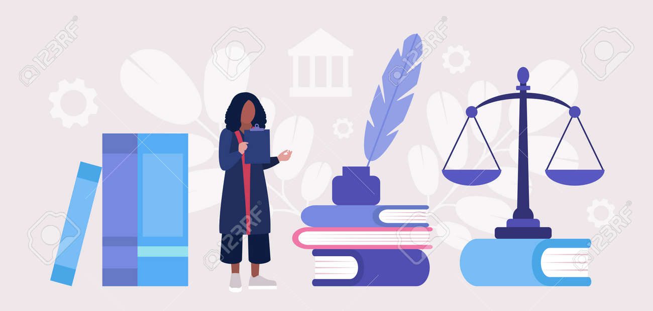 Ilustración de roles en un depósito judicial