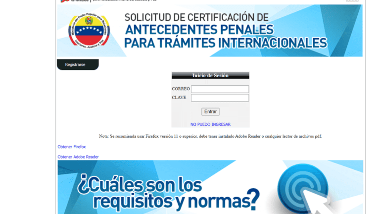 Antecedentes penales en Venezuela: plazos y días para solicitarlos 29 Antecedentes penales en Venezuela: plazos y días para solicitarlos