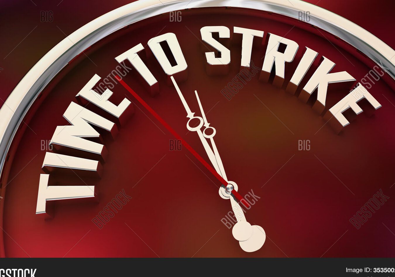 Plazos cruciales: ¿Cuándo presentar el aviso de huelga a la empresa? 1 clock ticking towards strike deadline