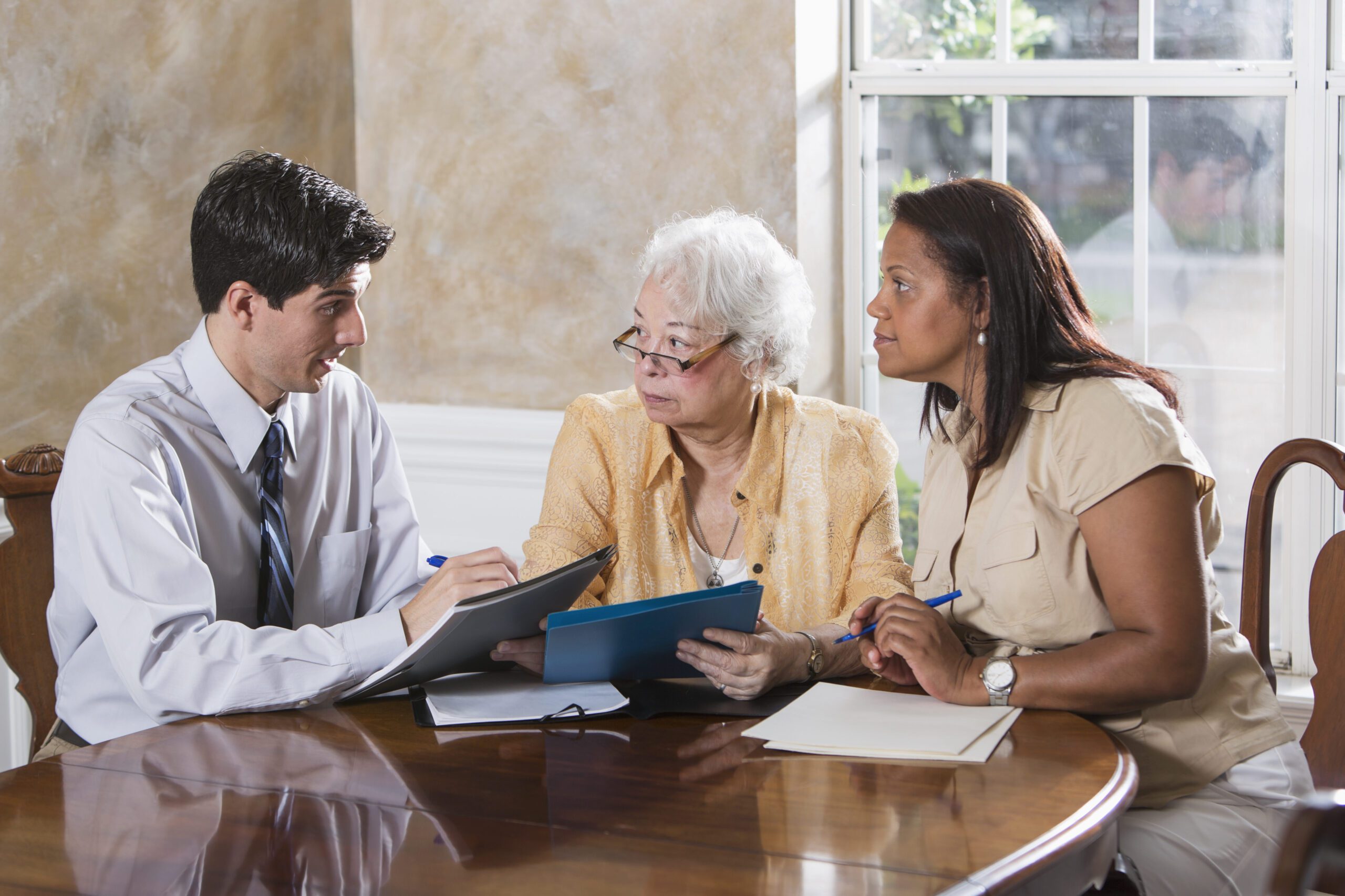 divorced woman receiving widows pension scaled