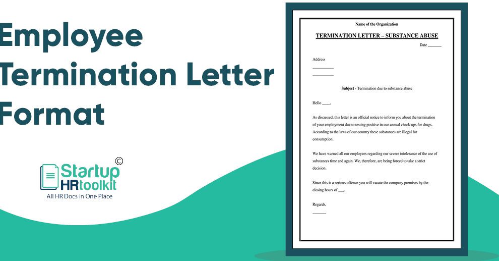 employee holding medical certificate with termination letter