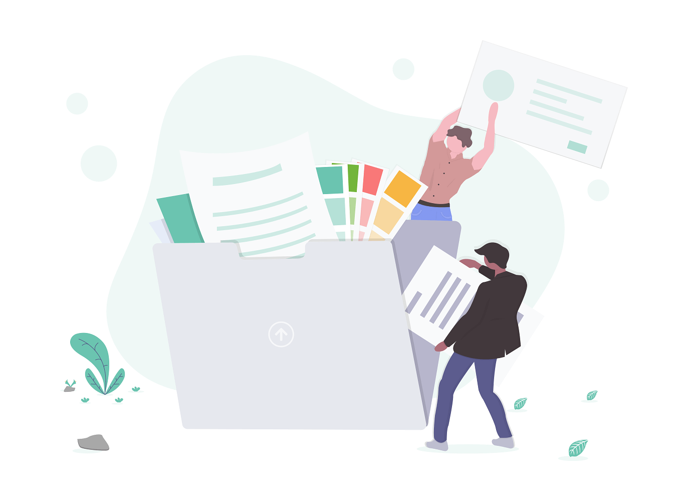 ilustracion de un plan de cuentas contable