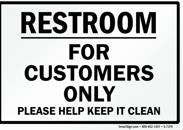 La importancia legal del baño exclusivo para clientes en España: Obligatorio y necesario