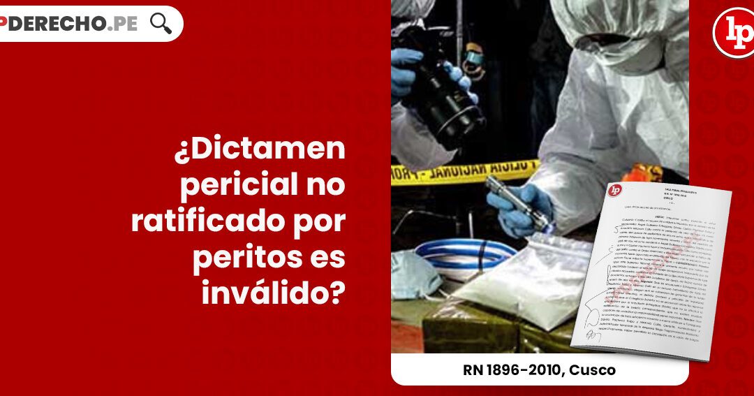 Las consecuencias de un informe pericial no ratificado en juicio penal 1 un informe pericial no ratificado en juicio penal