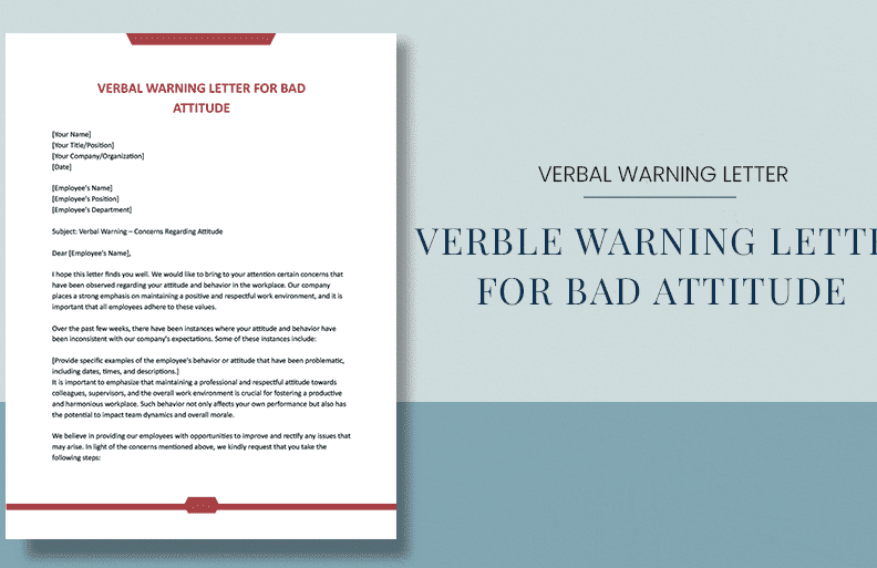 warning letter for disrespectful behavior